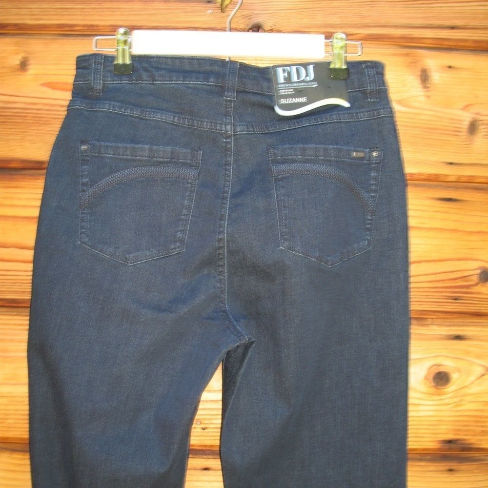 - NWT High Waist Dark Wash Jeans - Picture 7 of 8